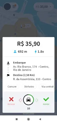 Tok 10 - Motorista android App screenshot 1